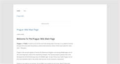 Desktop Screenshot of prague-wiki.com